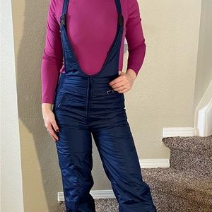 Vintage Ski Moves Women’s Snow Bib Small